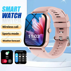 Smart watch, wireless calling/dial, multi-Sport mode, calling reminder and rejection, SMS reminder,for iPhone/Andriod